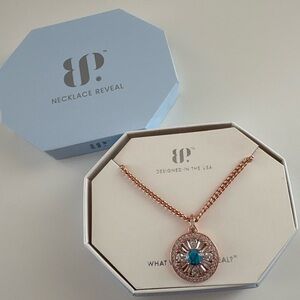 Bomb Party Dec23 Love Me Like You Do Necklace RBP6798 Turquoise Magnesite RG